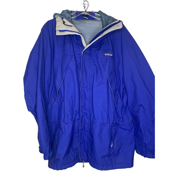 Patagonia Blue Jacket Wind Breaker SZ Small - Picture 1 of 9